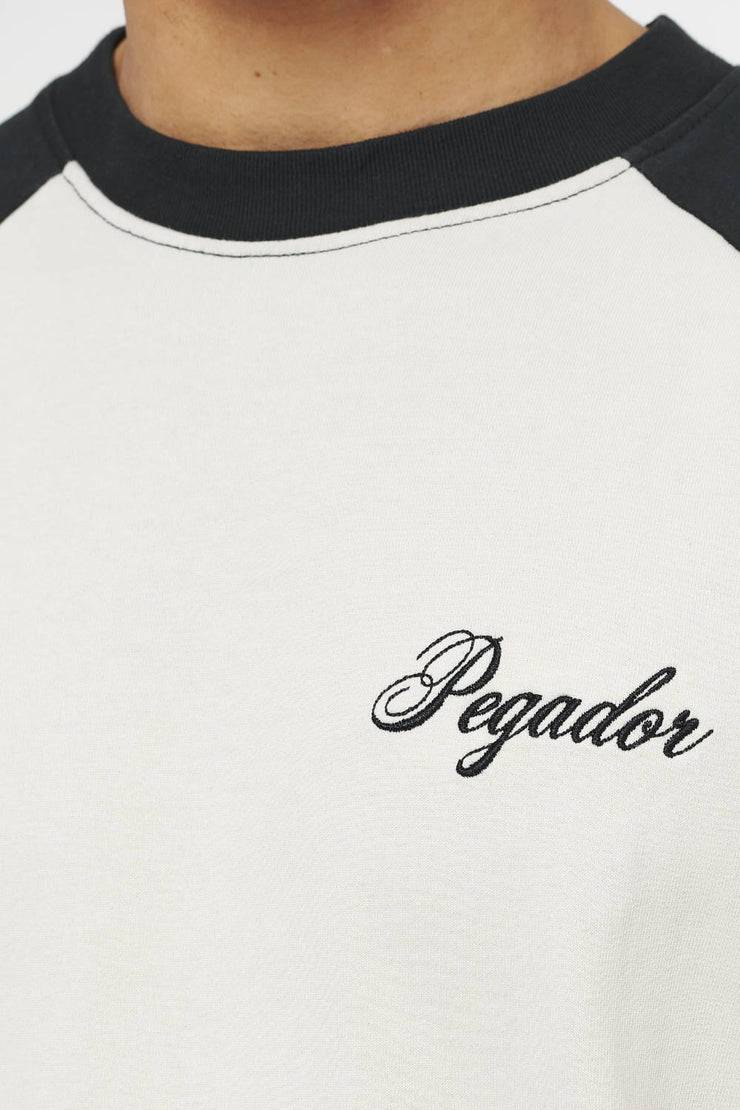 Pegador Hudson Raglan Oversized Tee Vintage Washed Angels Cream Black Ink Rabatte dieses Monats