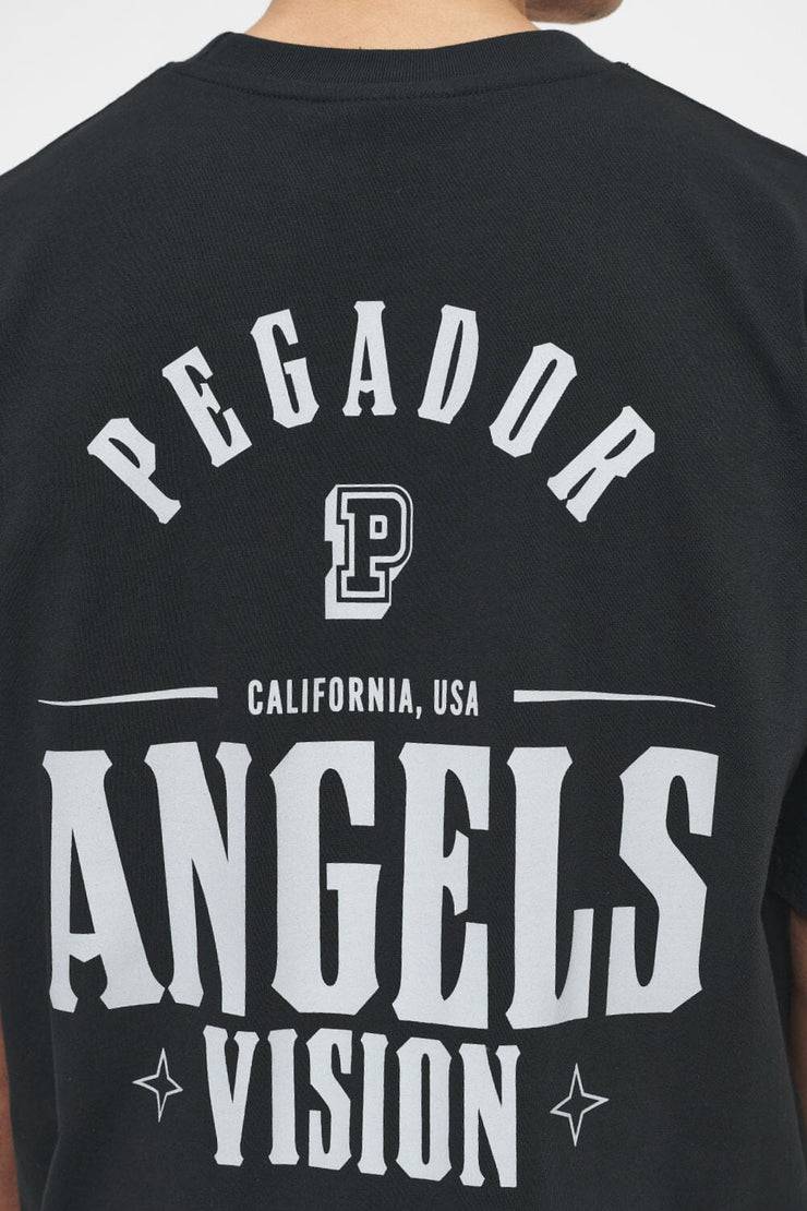 Pegador Salal Oversized Tee Vintage Washed Black Ink Angebote