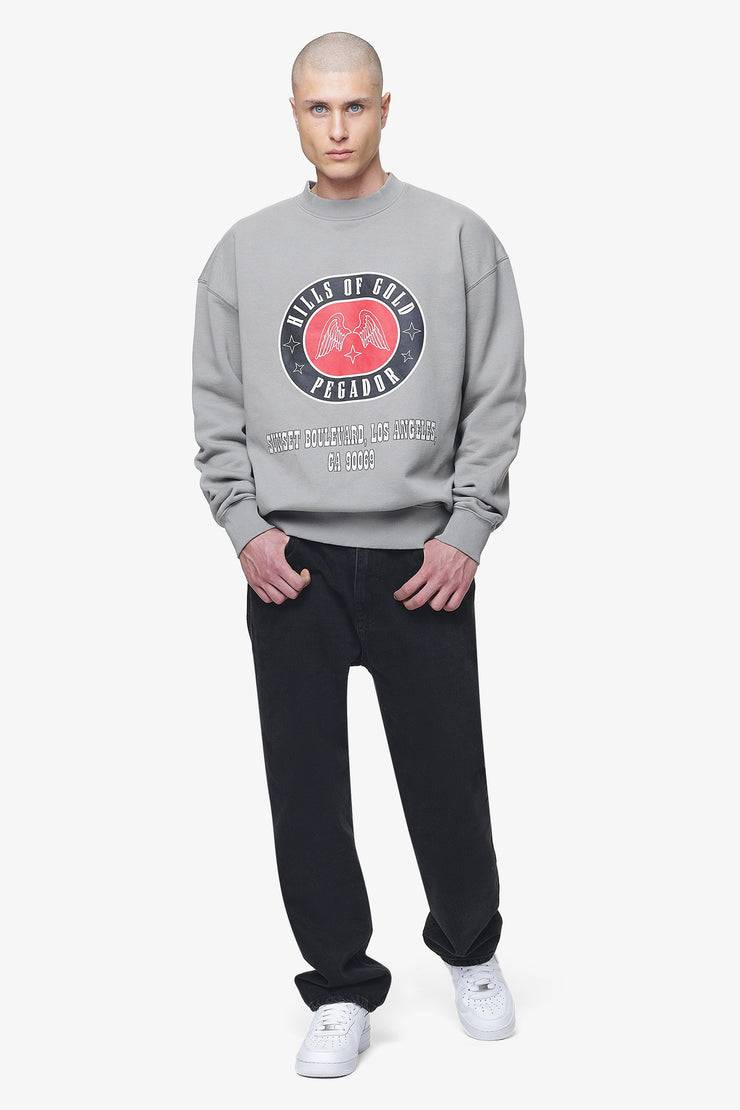 Pegador Algon Oversized Sweater Vintage Washed Dusk Grey Blitzverkäufe
