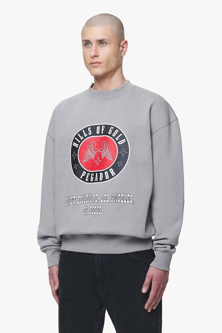 Pegador Algon Oversized Sweater Vintage Washed Dusk Grey Blitzverkäufe