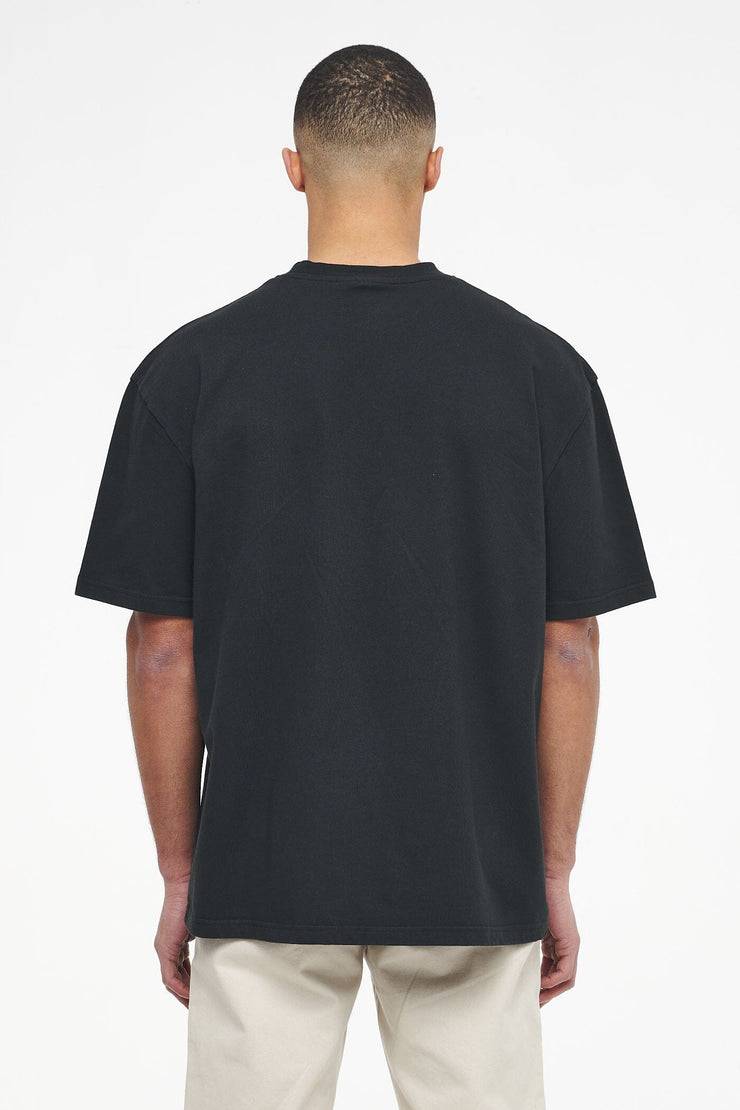 Pegador Algon Oversized Tee Vintage Washed Black Ink Kostenloser Versand