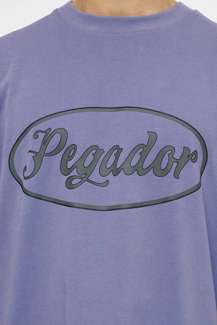 Pegador West Oversized Tee Vintage Washed Magic Violet Sonderangebot