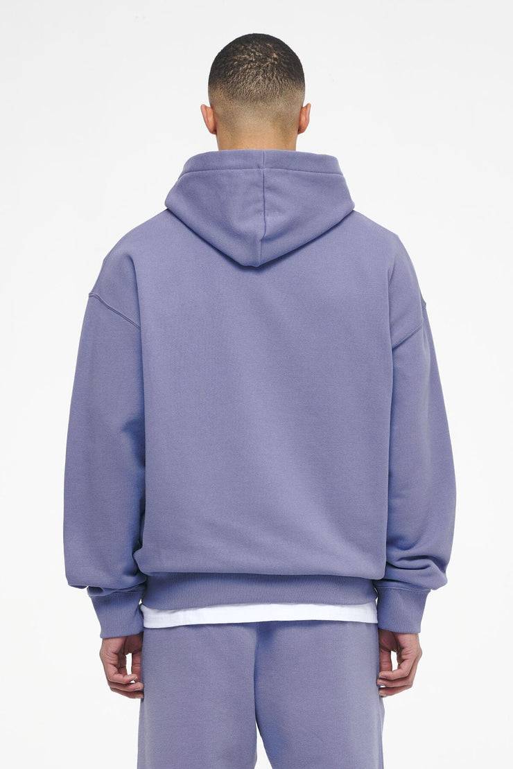 Pegador Logo Oversized Sweat Jacket Vintage Washed Magic Violet Gum Preisnachlass