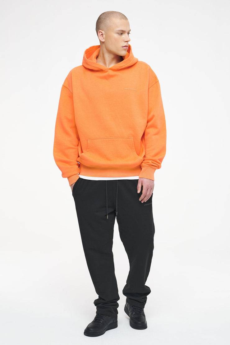 Pegador Logo Oversized Hoodie Vintage Washed Sunrise Orange Gum Muttertagsangebot