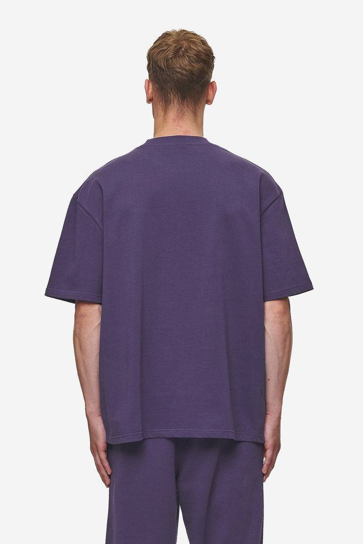 Pegador Logo Oversized Tee Washed Deep Purple Zeitlich begrenztes Angebot