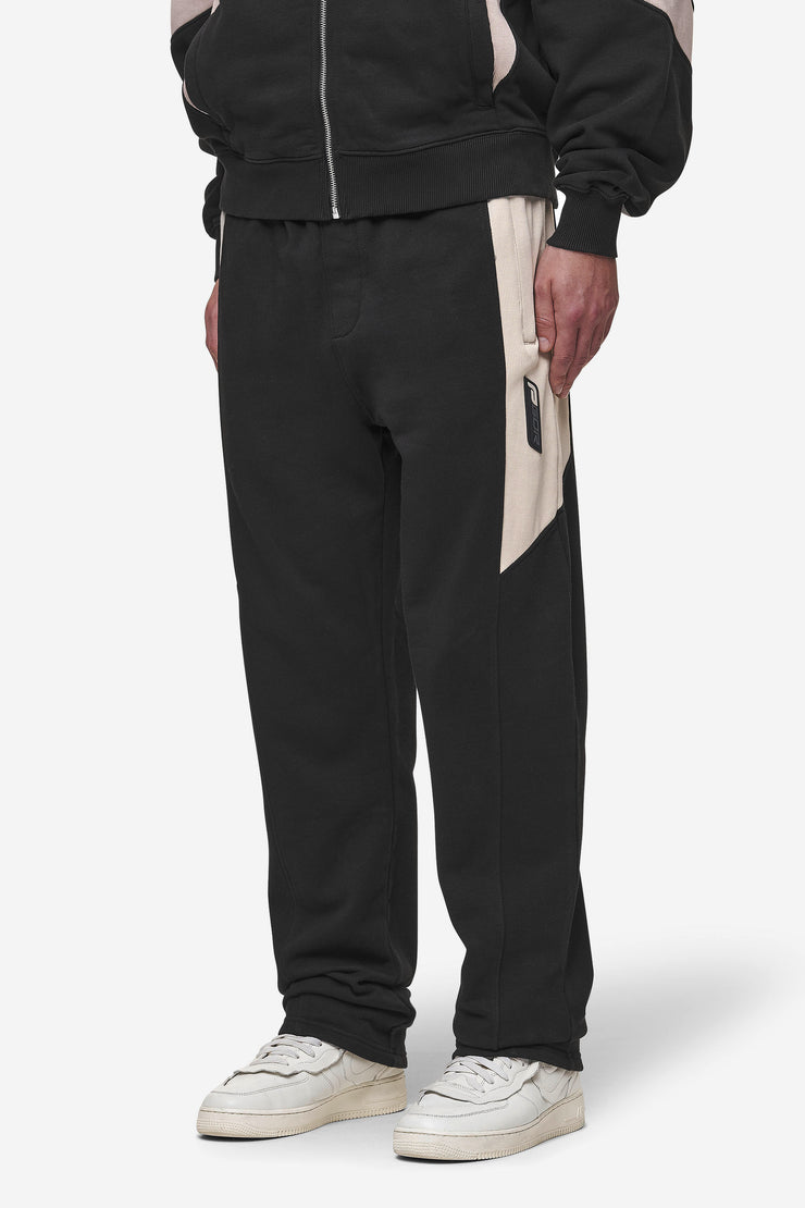 Pegador Aderno Wide Sweat Pants Washed Black Light Beige Blitzangebot