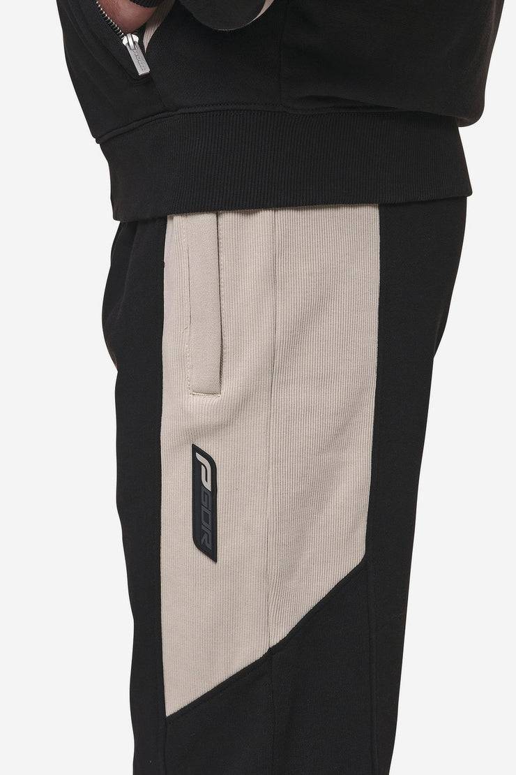 Pegador Aderno Wide Sweat Pants Washed Black Light Beige Blitzangebot