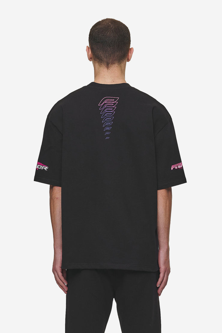 Pegador Saxon Oversized Tee Washed Black Riesige Ersparnisse