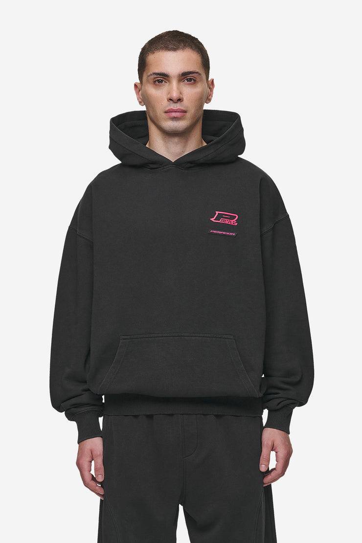 Pegador Hawkins Oversized Hoodie Vintage Black Begrenzte Freigabe