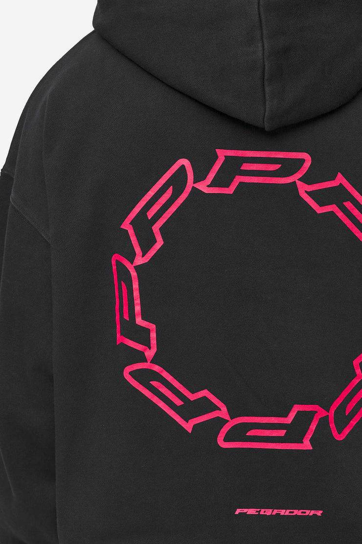 Pegador Hawkins Oversized Hoodie Vintage Black Begrenzte Freigabe