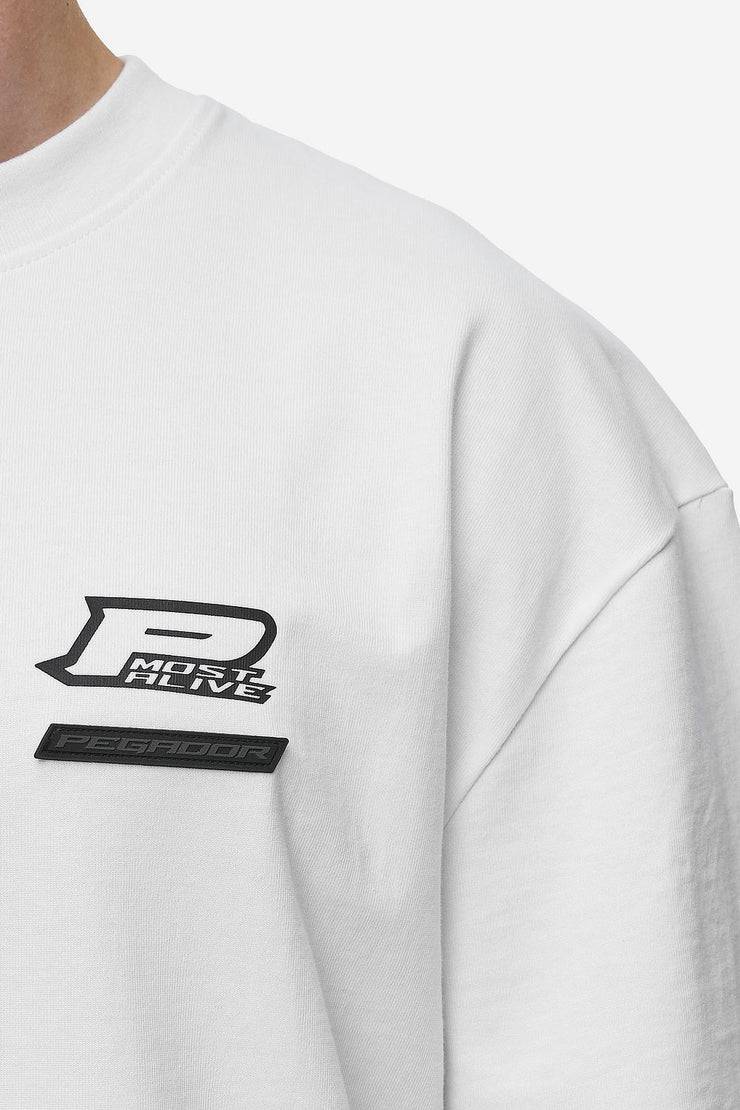 Pegador Hawkins Oversized Tee White JETZT KAUFEN
