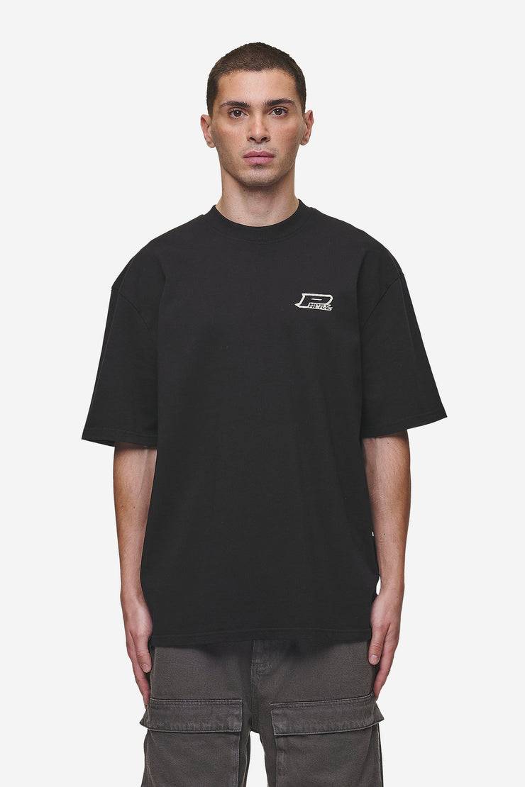 Pegador Fox Oversized Tee Washed Black Letzter Tag