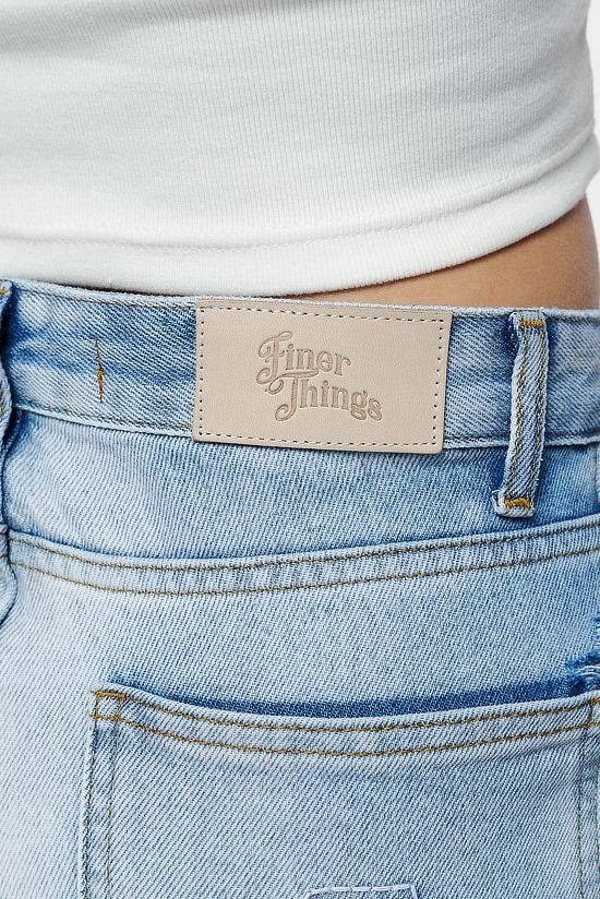 Pegador Soliera Distressed Wide Jeans Light Blue Speichern exportieren