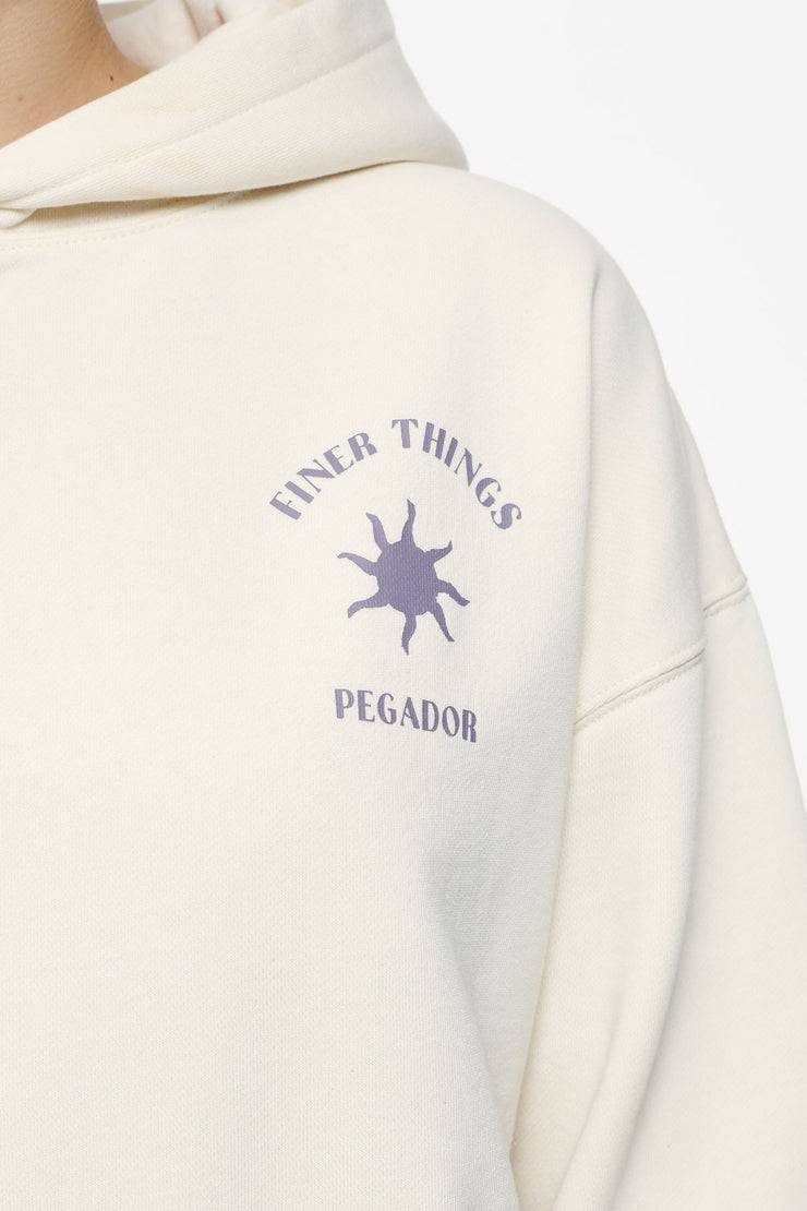 Pegador Siena Oversized Hoodie Vintage Washed Unbleached Im Verkauf