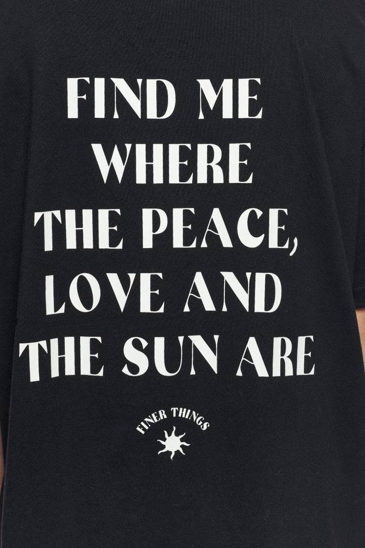 Pegador Siena Heavy Oversized Tee Washed Vintage Black zollfrei