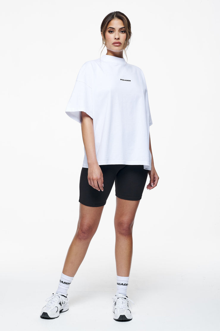 Pegador Culla Logo Heavy Oversized Tee White Günstig kaufen