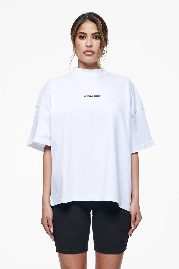 Pegador Culla Logo Heavy Oversized Tee White Günstig kaufen
