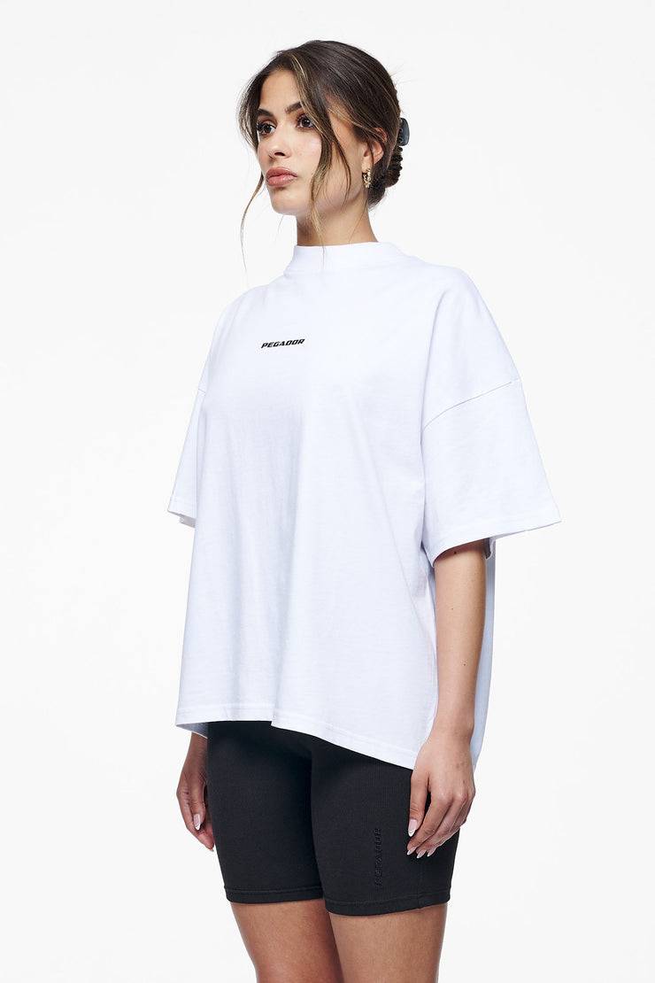 Pegador Culla Logo Heavy Oversized Tee White Günstig kaufen