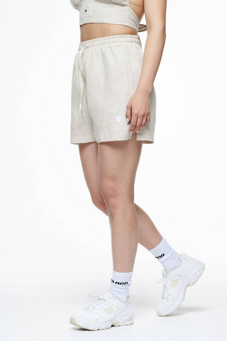 Pegador Ceria Canvas Shorts Unbleached Flash Sale