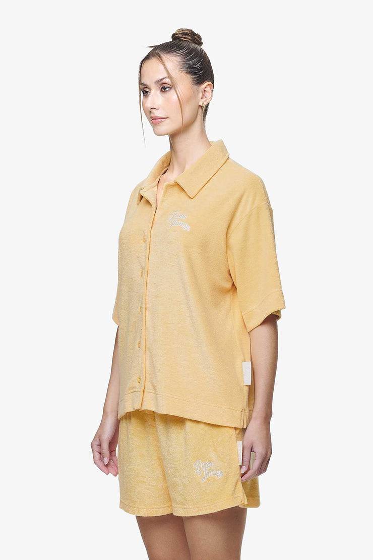 Pegador Cecina Frottee Overshirt Golden Sun Begrenztes Angebot