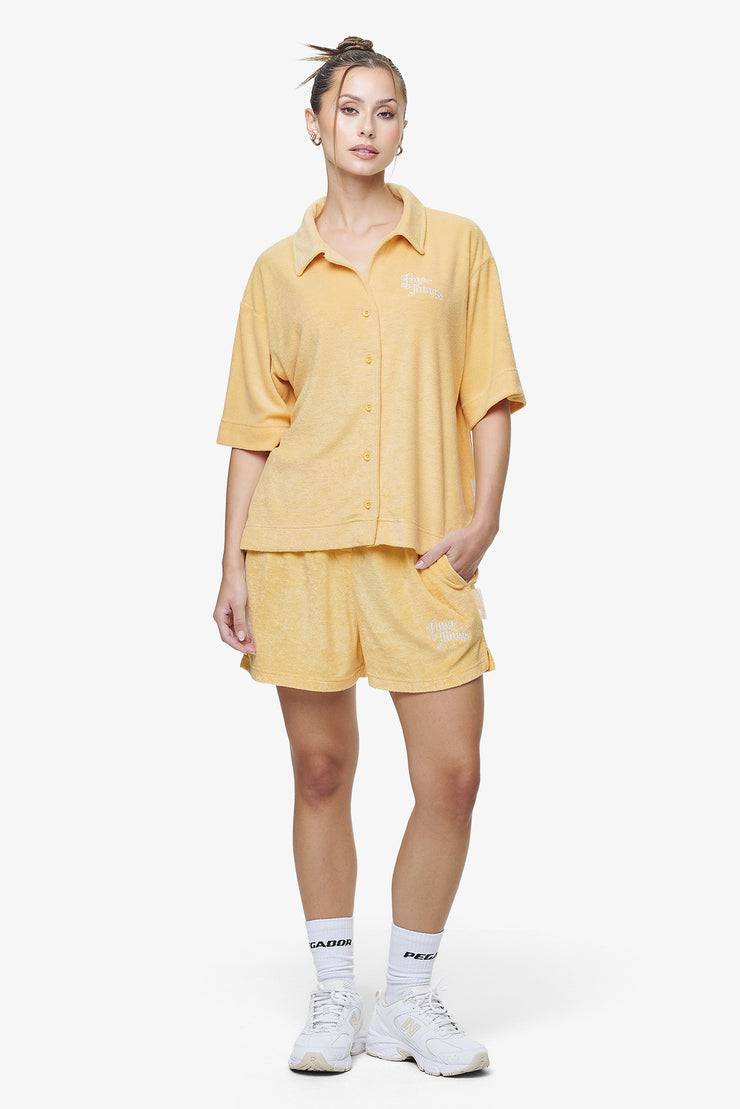 Pegador Camucia Frottee Shorts Golden Sun Online Shopping
