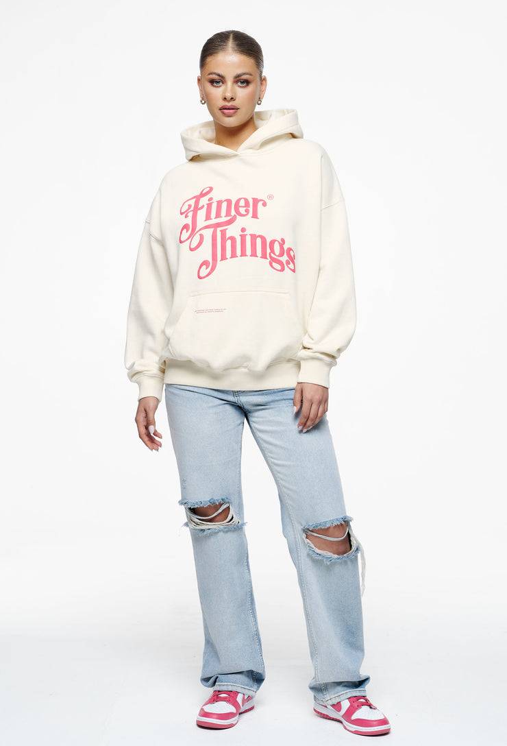 Pegador Birca Oversized Hoodie Vintage Washed Unbleached Preisnachlass