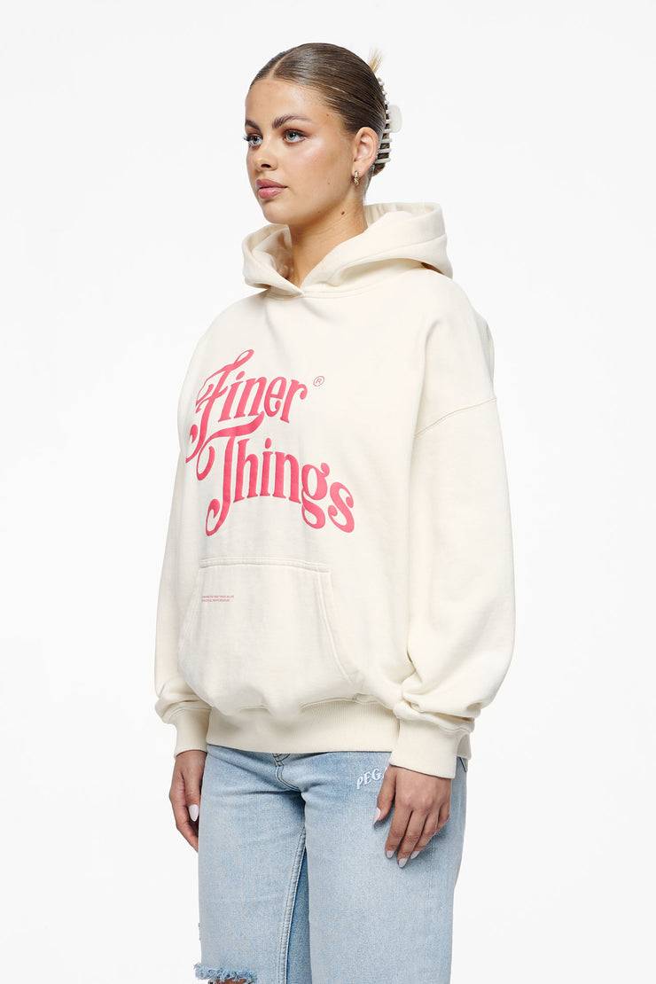 Pegador Birca Oversized Hoodie Vintage Washed Unbleached Preisnachlass