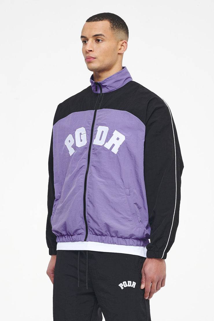 Pegador Ascot Track Jacket Black Magic Violet Blitzangebot