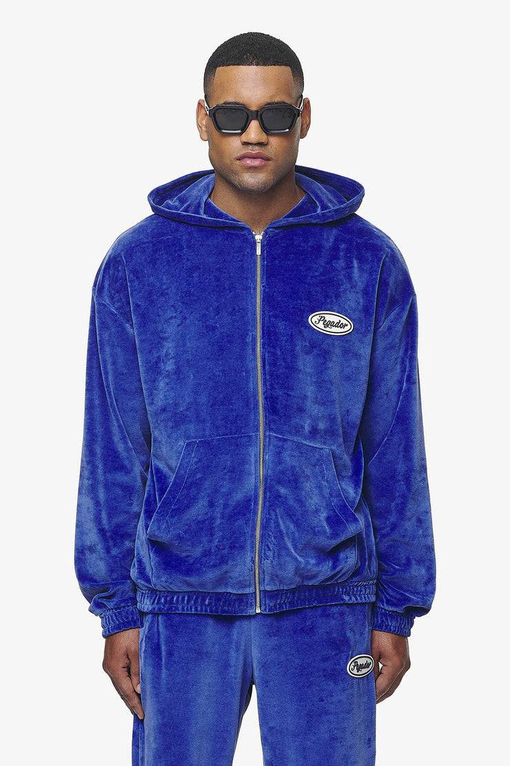 Pegador Weaver Oversized Velour Jacket Magic Violet Große Rabatte