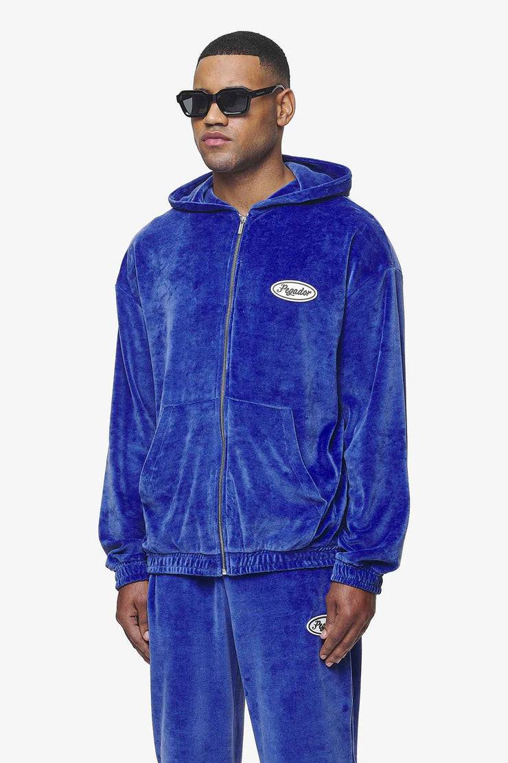 Pegador Weaver Oversized Velour Jacket Magic Violet Große Rabatte