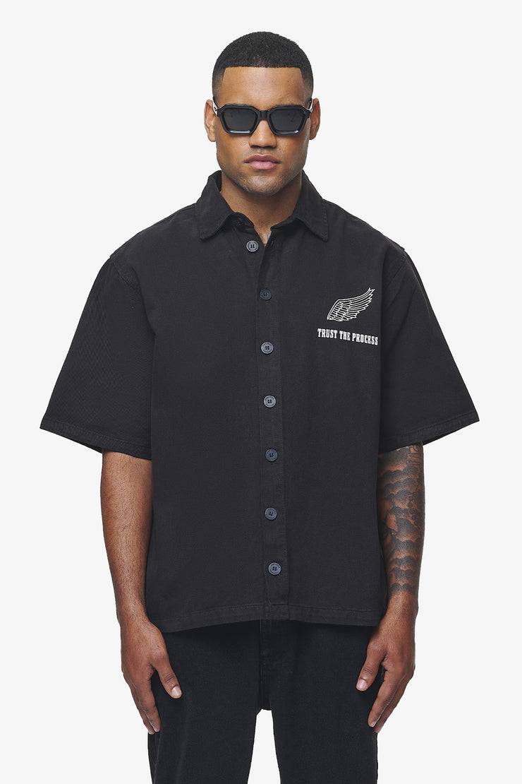 Pegador Skyler Denim Shirt Black Ink Neuheiten