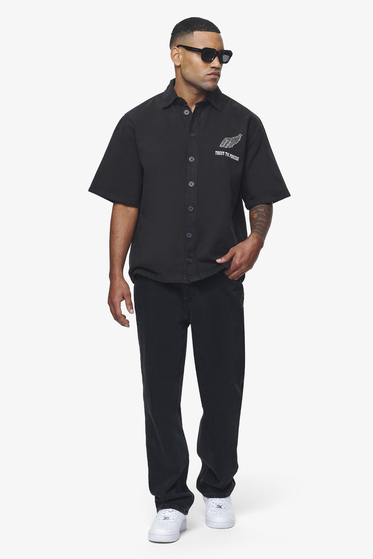 Pegador Skyler Denim Shirt Black Ink Neuheiten