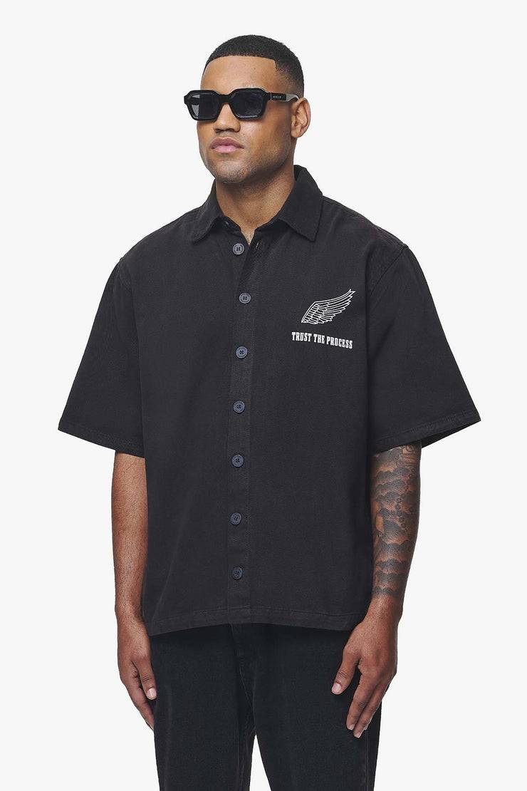 Pegador Skyler Denim Shirt Black Ink Neuheiten