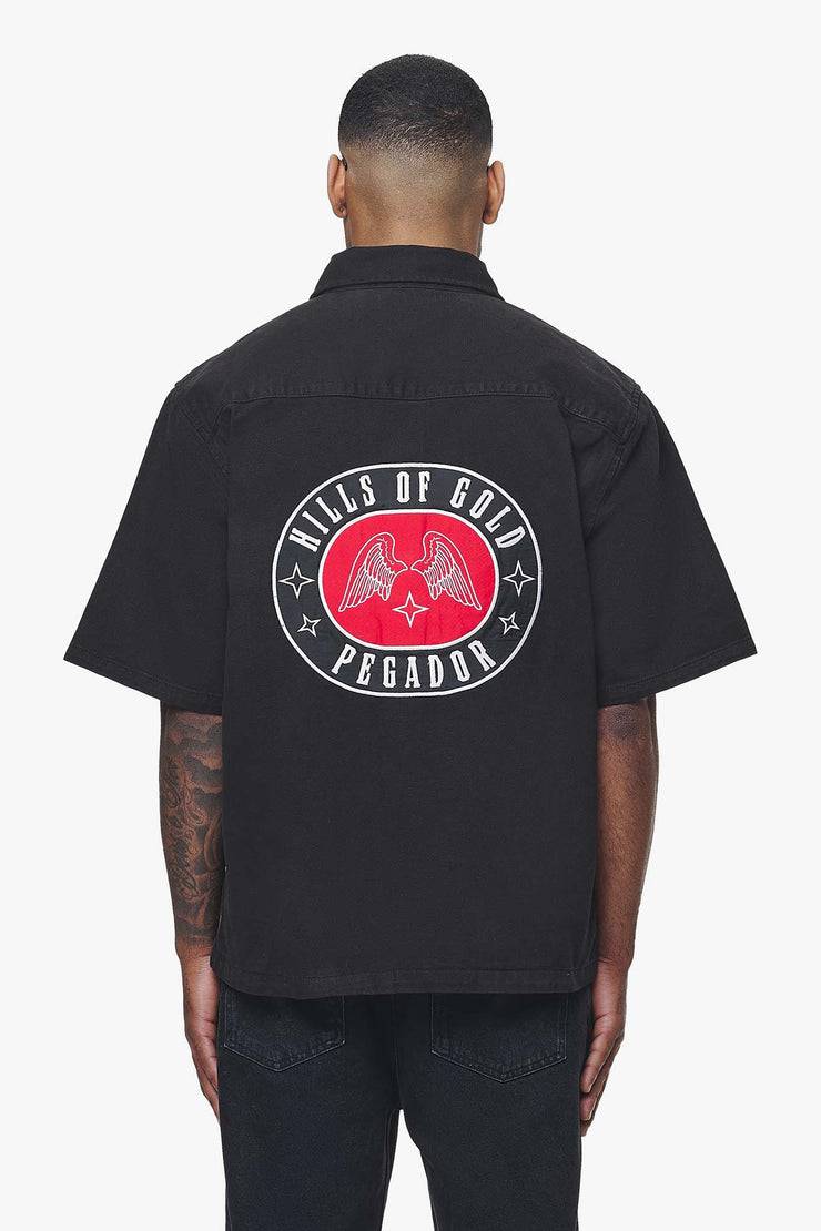 Pegador Skyler Denim Shirt Black Ink Neuheiten