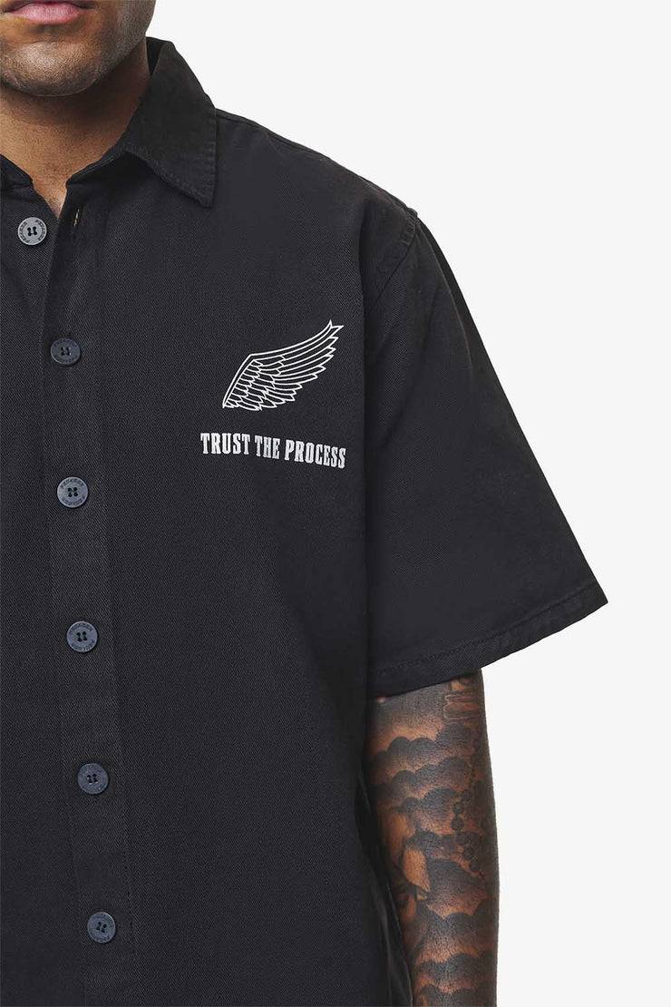 Pegador Skyler Denim Shirt Black Ink Neuheiten