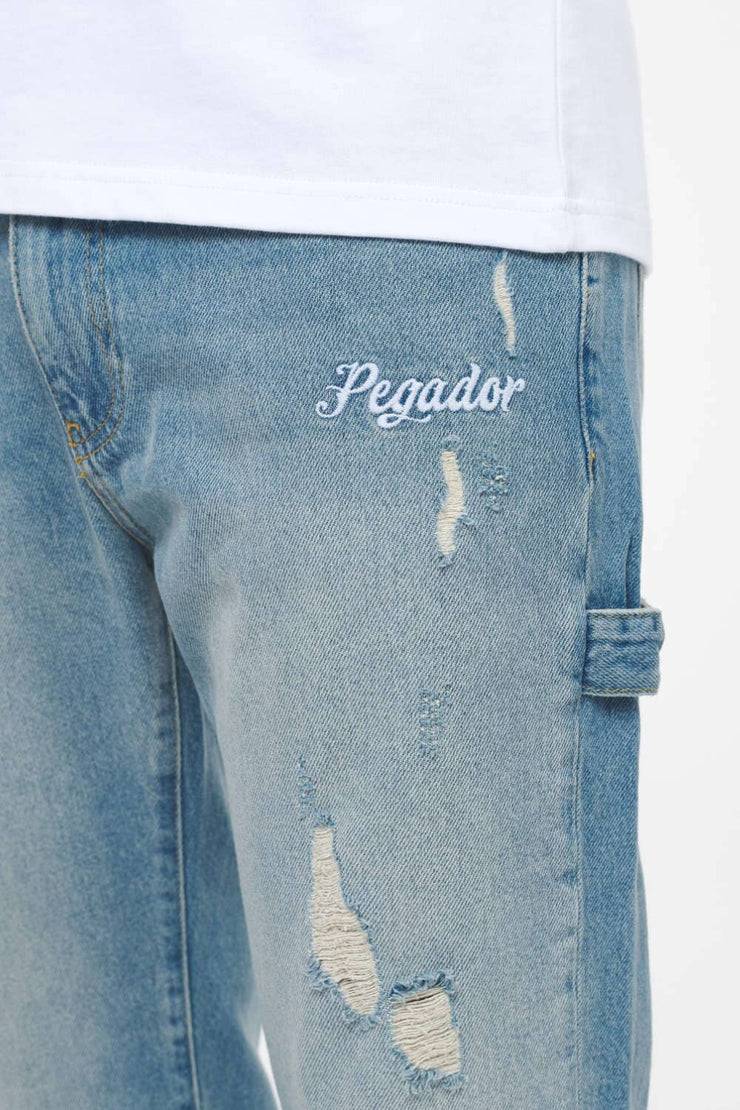 Pegador Alma Flared Jeans Washed Light Blue Saisonale Angebote