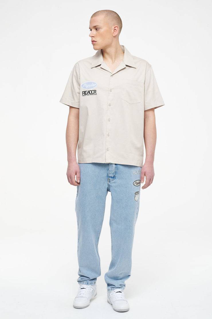 Pegador Vanness Baggy Jeans Washed Blue Räumungsverkauf