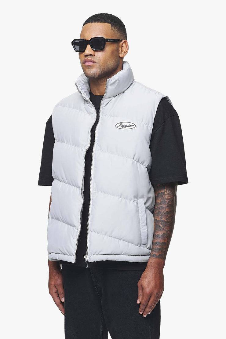 Pegador Yale Puffer Vest Dusk Grey VIP-Rabatte