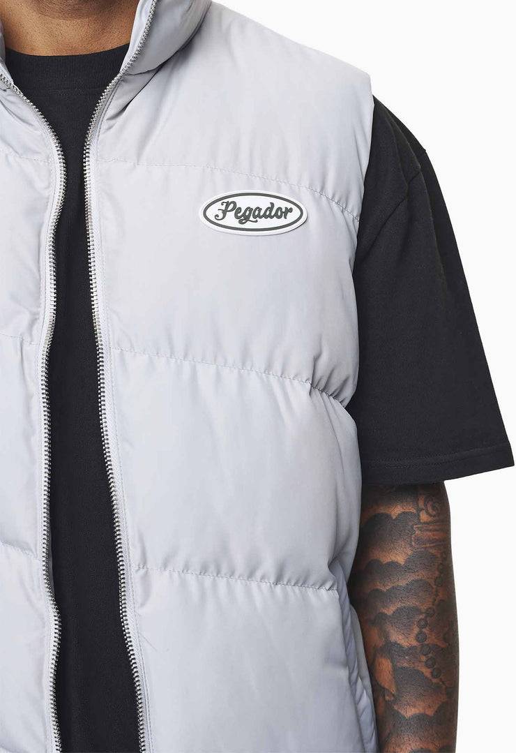 Pegador Yale Puffer Vest Dusk Grey VIP-Rabatte