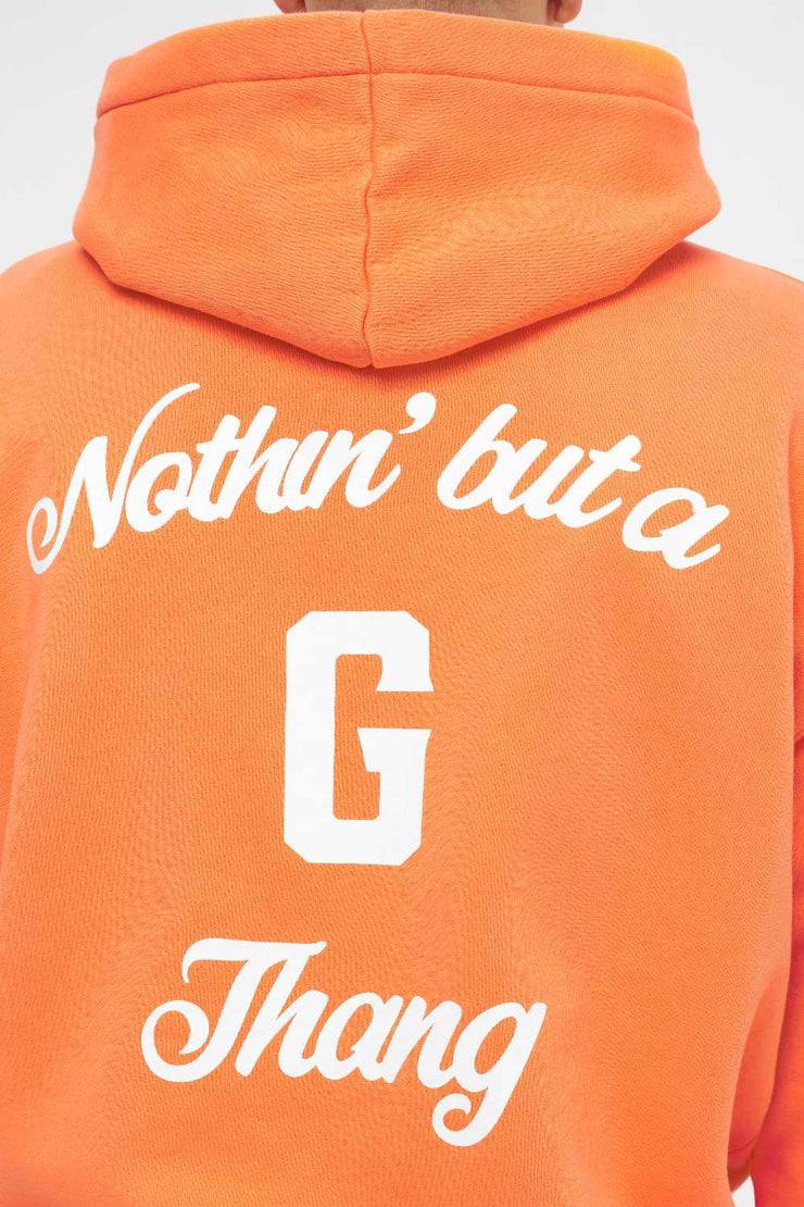 Pegador Skena Oversized Hoodie Vintage Washed Sunrise Orange Letzter Tag