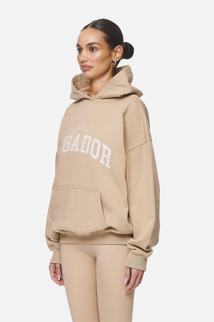 Pegador Wayruna Oversized Hoodie Washed Safari Sand Vierteljährliche Förderung