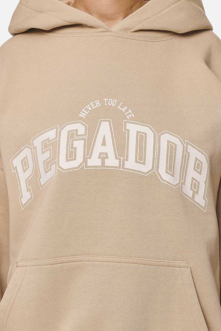 Pegador Wayruna Oversized Hoodie Washed Safari Sand Vierteljährliche Förderung