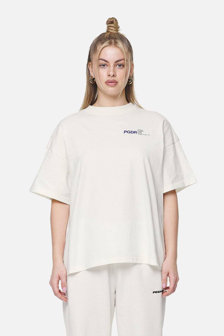 Pegador Habana Heavy Oversized Tee Washed Coconut Milk Nur noch ein Tag übrig
