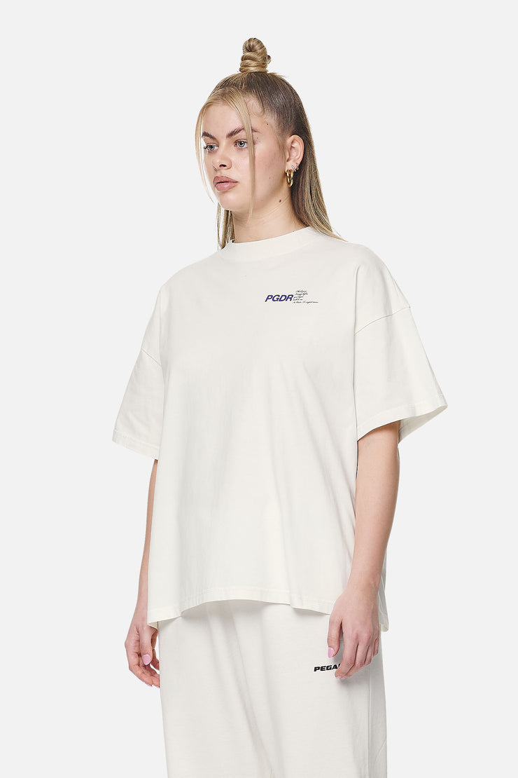 Pegador Habana Heavy Oversized Tee Washed Coconut Milk Nur noch ein Tag übrig