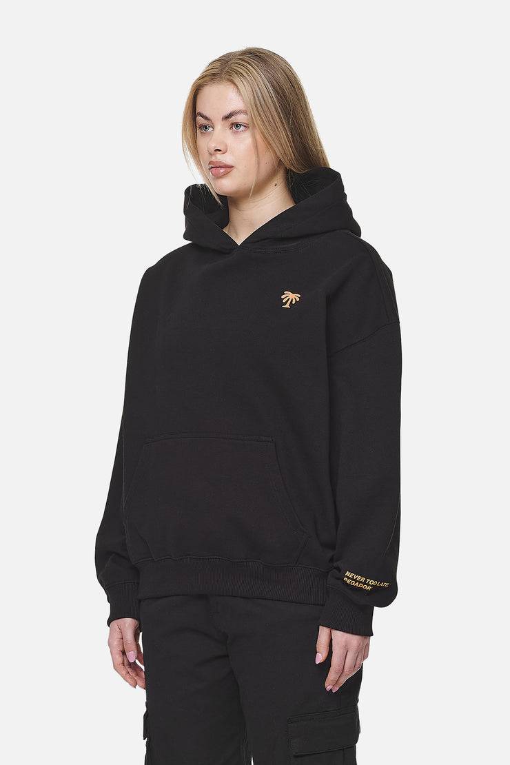 Pegador Palmyra Oversized Hoodie Black Clearance-Verkauf