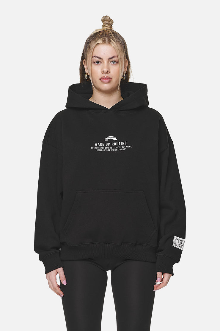 Pegador Idalia Oversized Hoodie Black Begrenzt auf 3 Tage