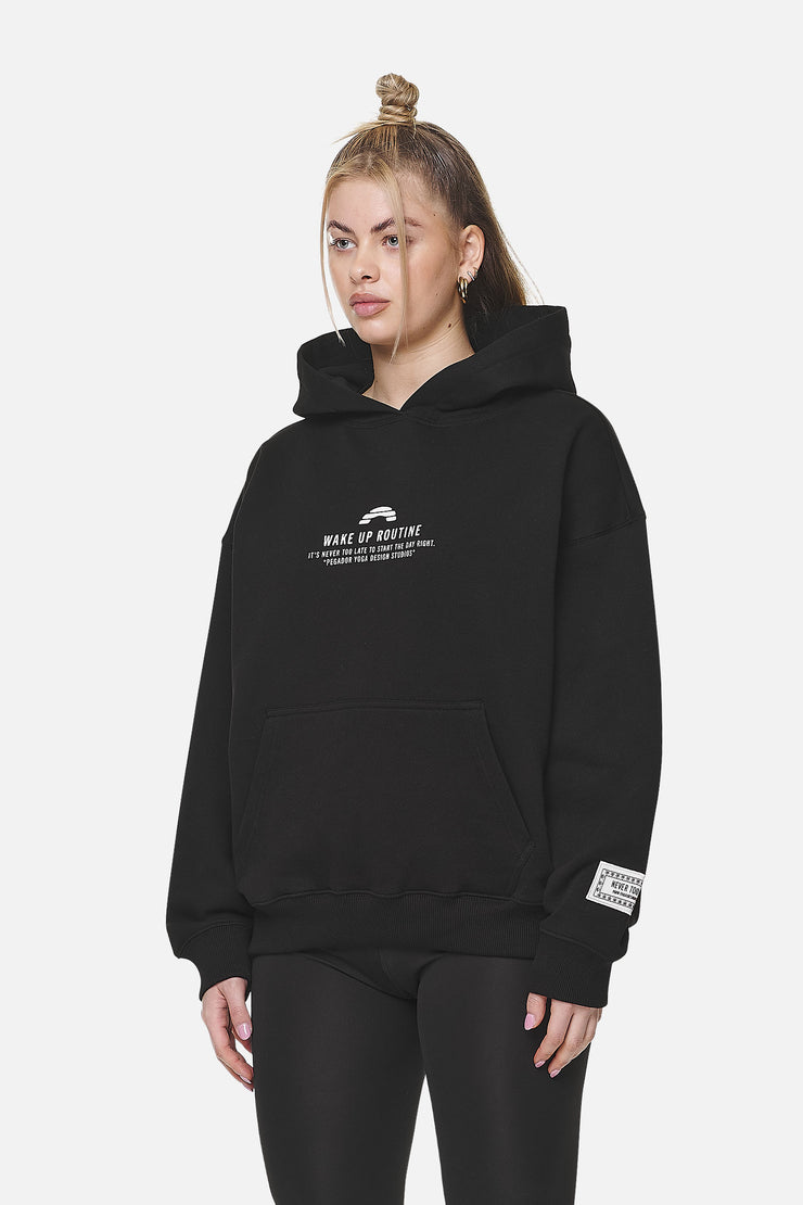 Pegador Idalia Oversized Hoodie Black Begrenzt auf 3 Tage