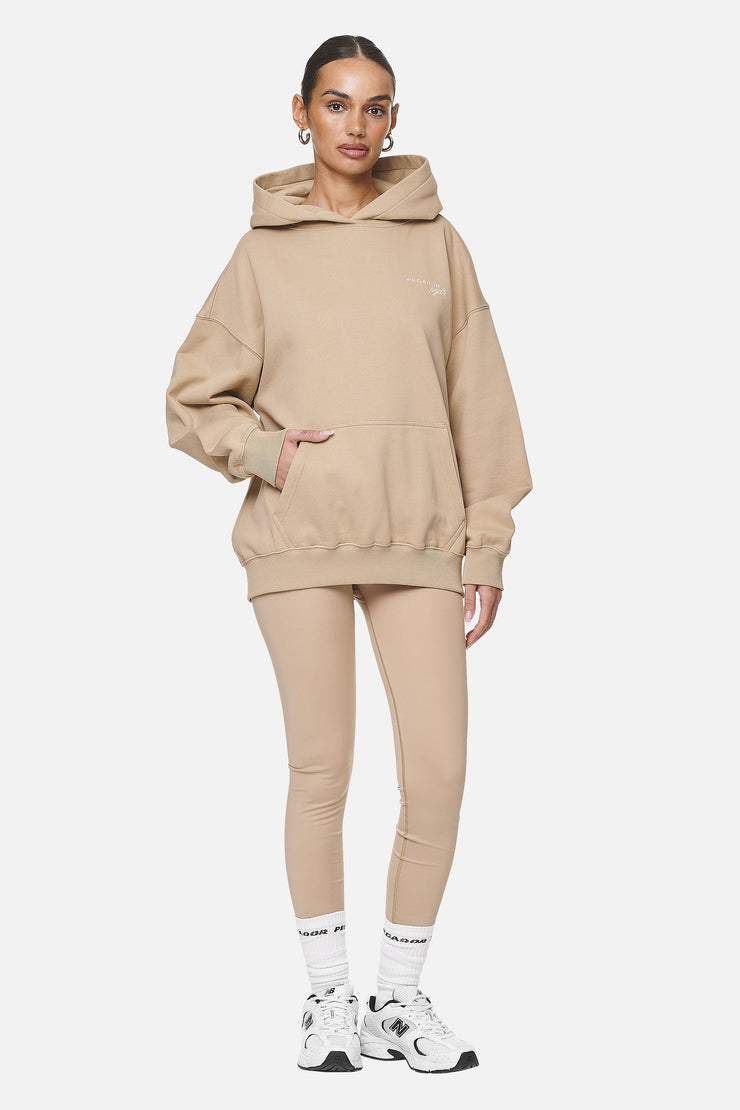 Pegador Berri Oversized Hoodie Washed Safari Sand Rabatte dieses Monats