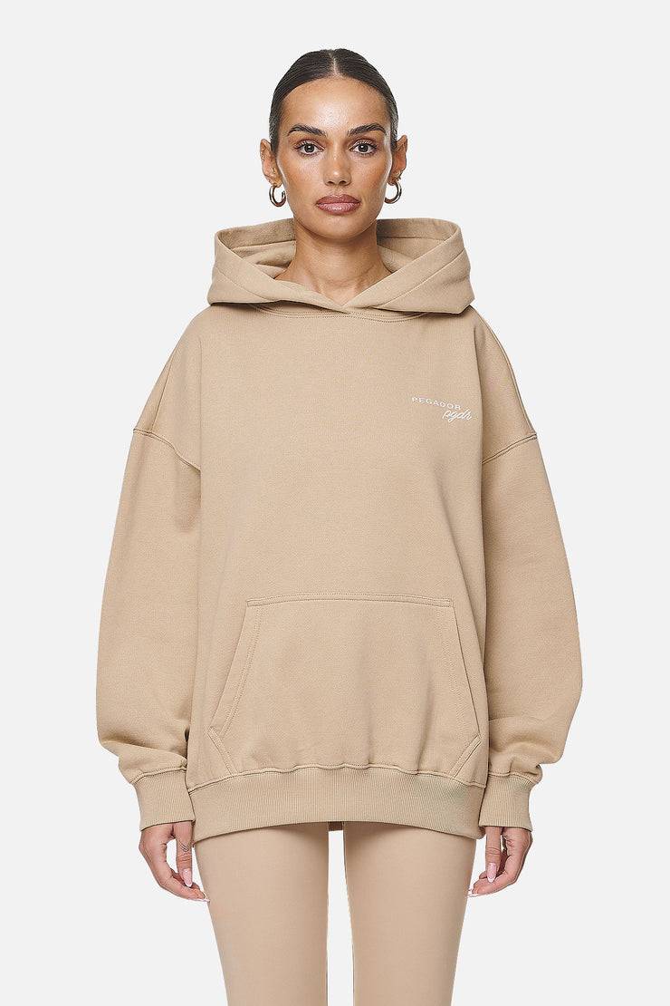 Pegador Berri Oversized Hoodie Washed Safari Sand Rabatte dieses Monats