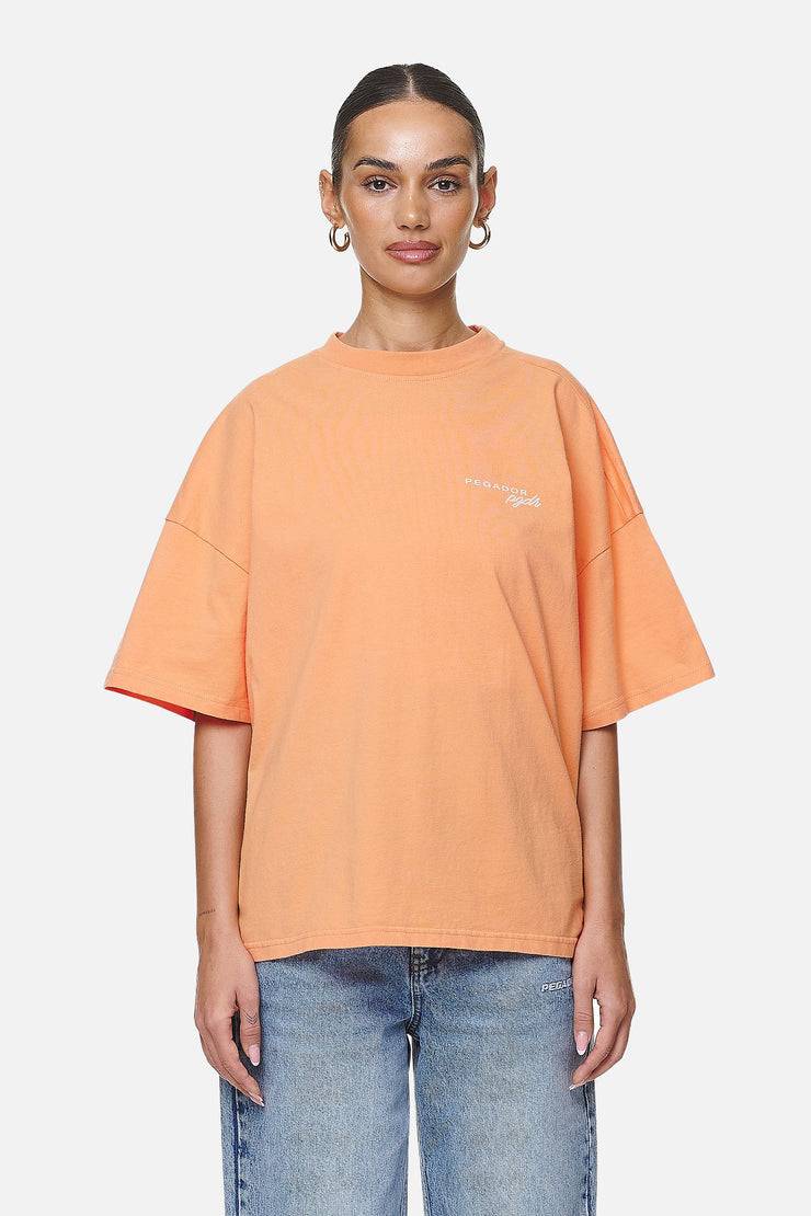Pegador Berri Heavy Oversized Tee Washed Apricot 2025